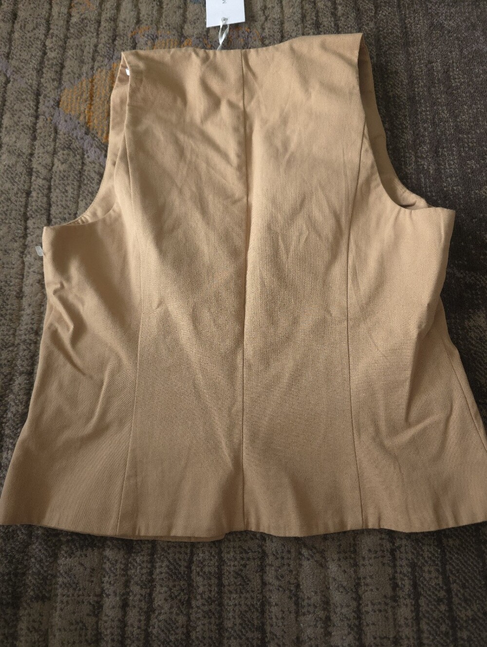 Two Piece Mon Renn Lisle Pant Set In Biscuit - Picture 6 of 15
